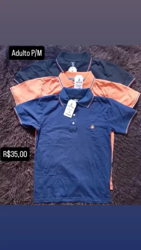 Camisa Masculina Gola Polo