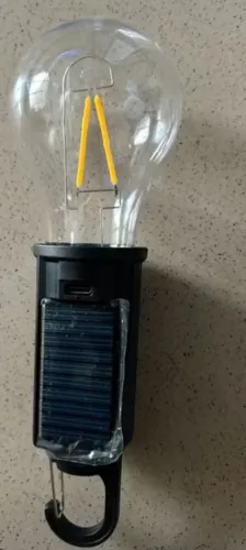 Lâmpada recarregável USB