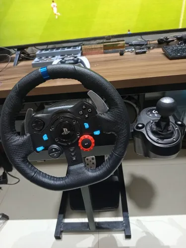 Logitech G29 com câmbio + cockpit