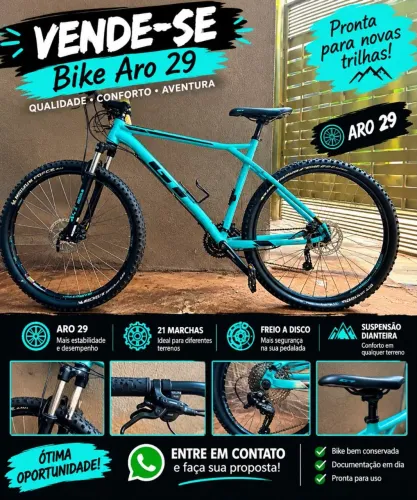 BIKE ARO 29 ( 3 MESES DE USO)
