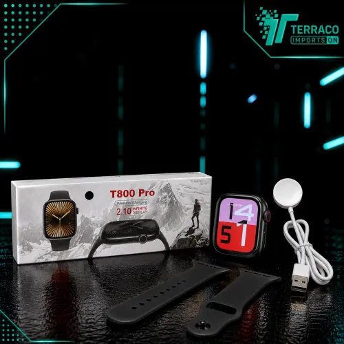 RELÓGIO INTELIGENTE DIGITAL SMARTWATCH T800 PRO