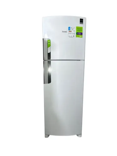 Geladeira Consul Duplex 377 litros Inverter Frost Free Branca