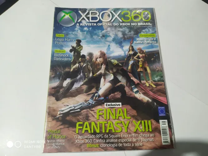 Revista Xbox Detonado + Dantes Inferno e Massa effect