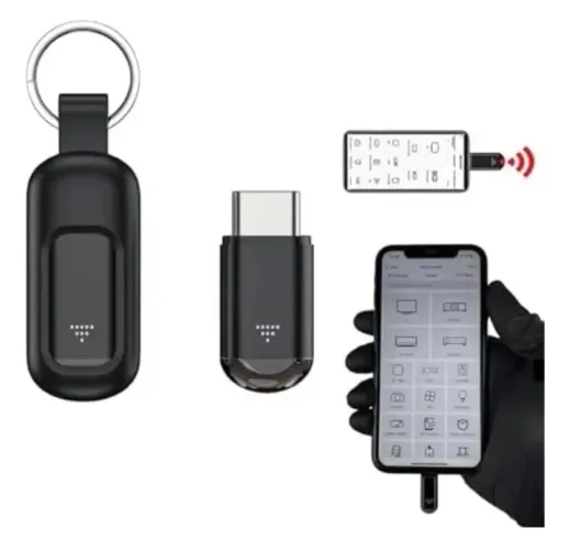 CONTROLE REMOTO INFRAVERMELHO PARA SMARTPHONE CONTROLA TV, SOM, VENTILADORES, AR CONDICIO