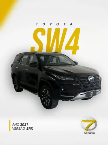 Toyota Hilux SW4 SRX 4X4 2.8 TDI 16V Dies. Aut. 2021