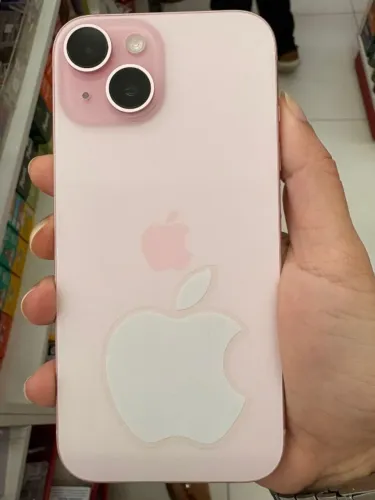 ? **iPhone 15 128GB Rosa - IMPECÁVEL\!** ? Aparelho em **estado de novo**, sem marcas ou