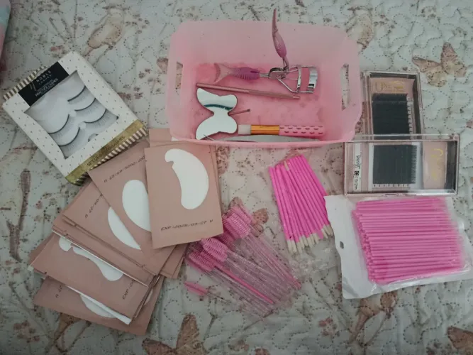 Kit Completo para Extensão de Cílios - Materiais para Lash Designer