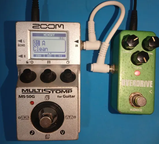 Zoom Ms50g e Overdrive Kokko