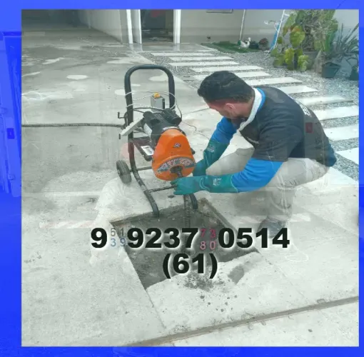 Desentupimento rápido e eficiente para sua casa, ligue! 61?9?9237?0514