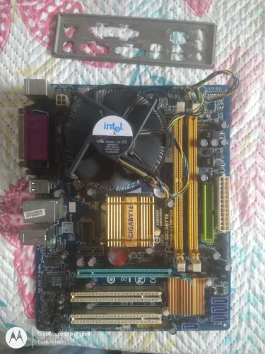Placa mãe Intel LGA 775 com core 2 duo