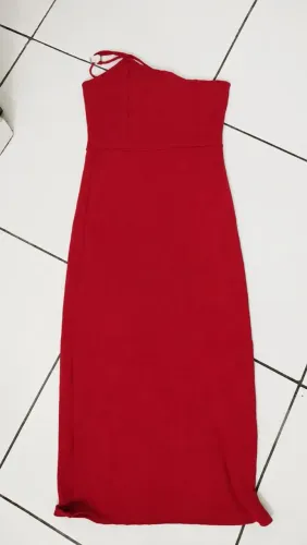 Vestido Vermelho Feminino | Elegante | Tam. P/M | Ótimo Estado