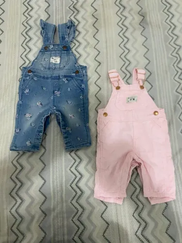 Kit 2 Jardineiras Infantis Carter's 3 meses