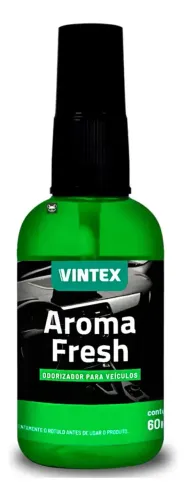 Aromatizante Automotivo Arominha Spray 60ml Cheirinho Vintex Verde Fresh