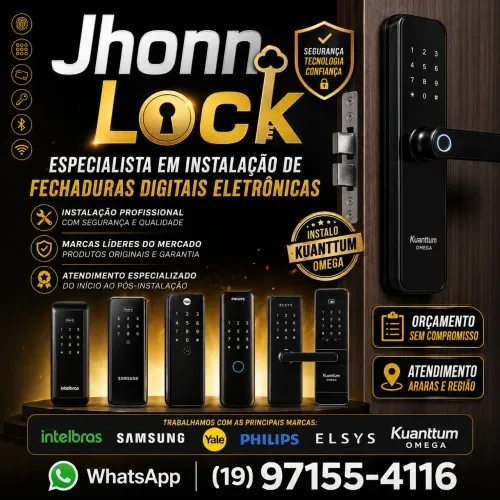 Especialista em Fechaduras Digitais | Instalação Profissional