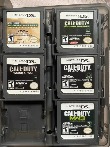 Franquia completa Call of Duty Nintendo DS 