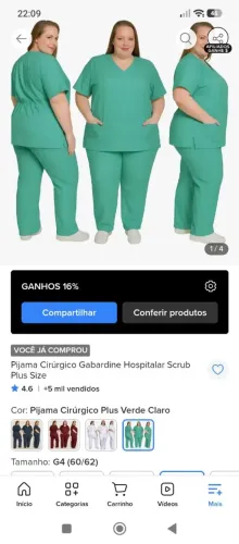 Scrub verde água