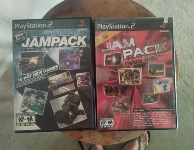 Jampack 11 + Jampack 13 original Playstation 2