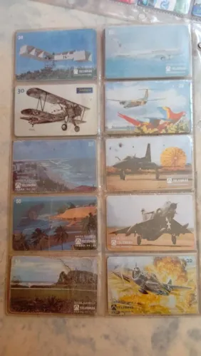 Cartãoes telefone antigo 