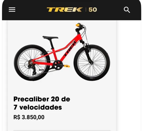 Bicicleta TREK