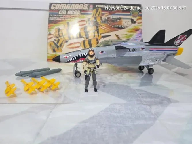  Míssil Supersônico, X-30 com piloto Comandos em Ação G.I. Joe