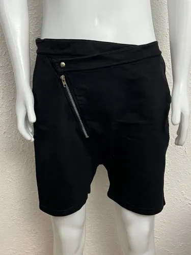 Bermuda Zara Man Tamanho G Preto Bom Estado