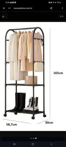 Arara de roupas