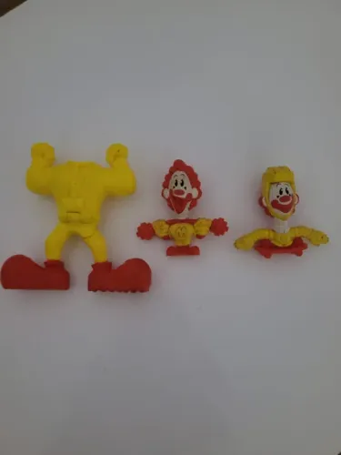 Bonecos Troca Corpo Ronald McDonald's 