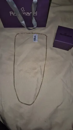 Colar masculino rommanel 60cm 