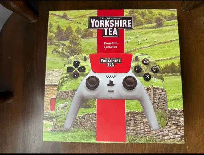 Controle edição limitada Yorkshire Tea super raro