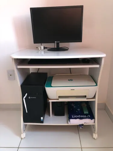 Computador, Monitor, Mesa, estabilizador, Impressora.