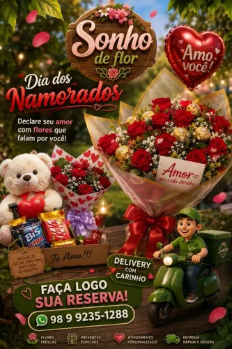 Cesta de café da manhã, floricultura e combos romântico