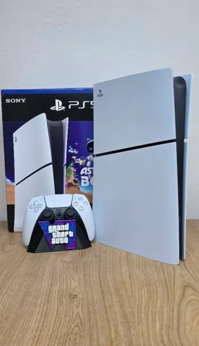 Playstation 5 slim completo na caixa