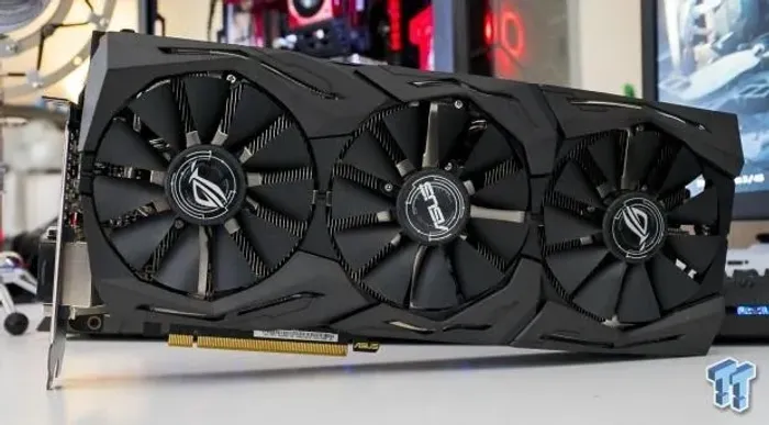 Placa De Vídeo Amd Asus Rogstrix Vega64 8gb Oc Hbm2 (Usado)