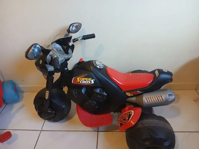 Moto Elétrica 6v - Supercross - Bandeirante