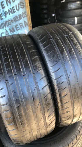 PAR DE PNEUS 225/45/17, SPORTE MEIA VIDA.