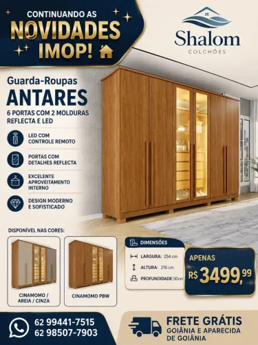 Guarda roupa de casal 