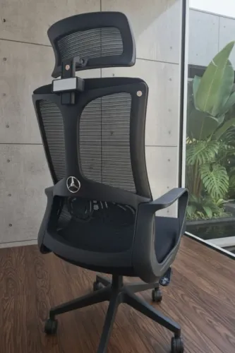 CADEIRA ESCRITÓRIO ERGONÔMICA TELA LONDRES Novas