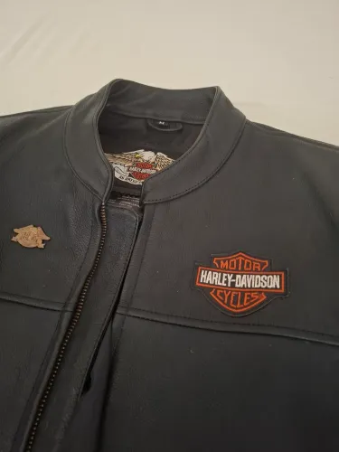 Jaqueta de couro Harley Davidson tamanha M