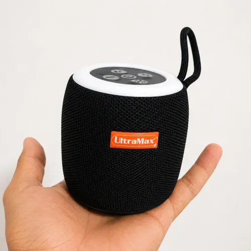 Caixa de Som Bluetooth Ultramax RGB Portátil