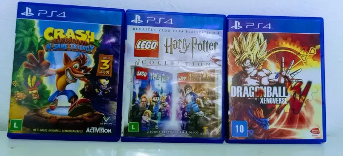 Kit 3 jogos originais play 4 Combo 3 games Ps 4