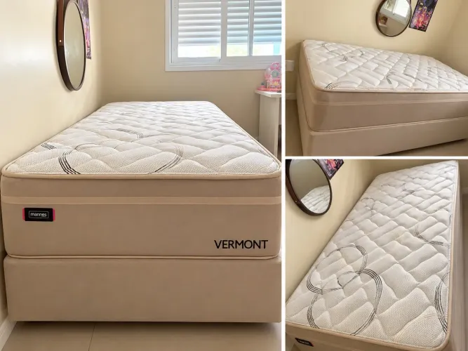 Cama box solteiro - Mannes