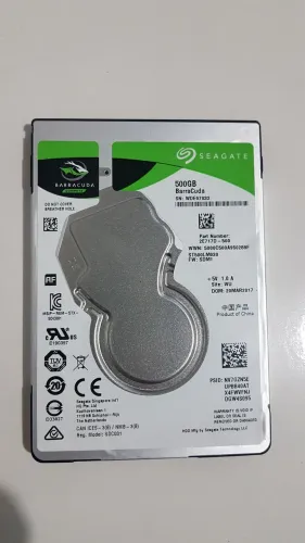 HD Notebook  Seagate Barracuda  500GB Semi Novo