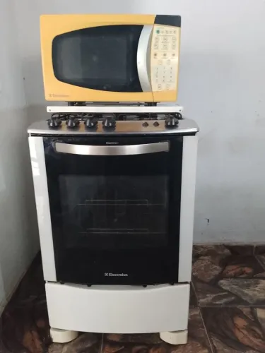 MICROONDAS E FOGÃO AUTOMÁTICO 350