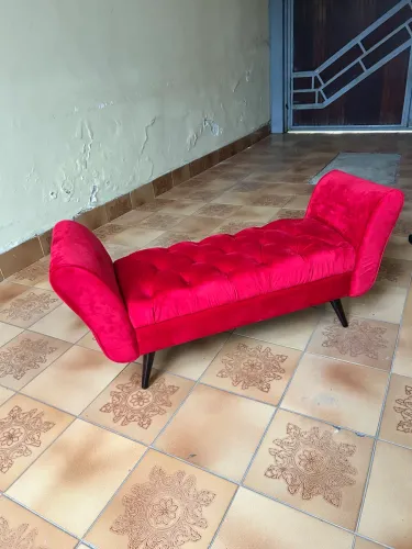 Recamier vermelho