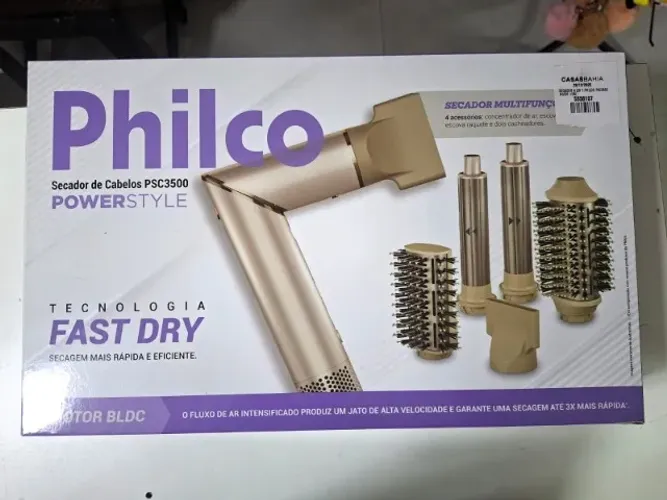 SECADOR DE CABELO PHILCO 4 EM 1 DOBRÁVEL