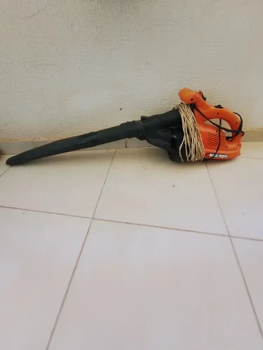 Soprador Black Decker 2500bv sem uso folhas poeira