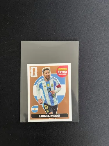 Figurinha Extra Avulsa Lionel Messi Legend Bronze Copa 2026