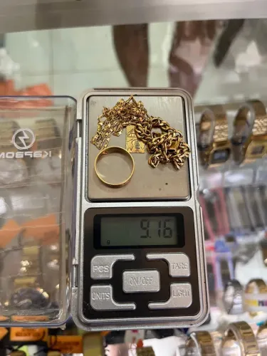Vendo joias de ouro 18k