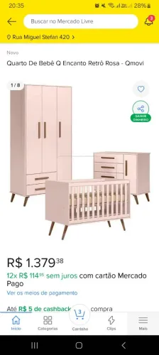 Jogo de quarto de bebê