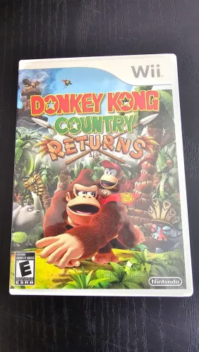Donkey kong country returns nintendo Wii